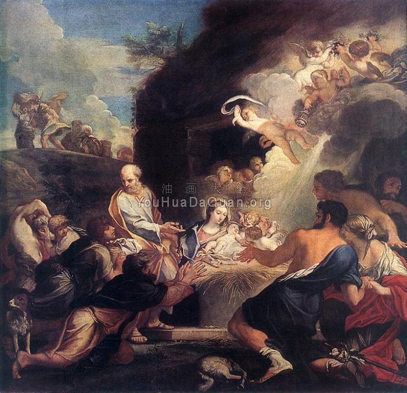 Adoration of the Shepherds - 卡罗·马拉塔
